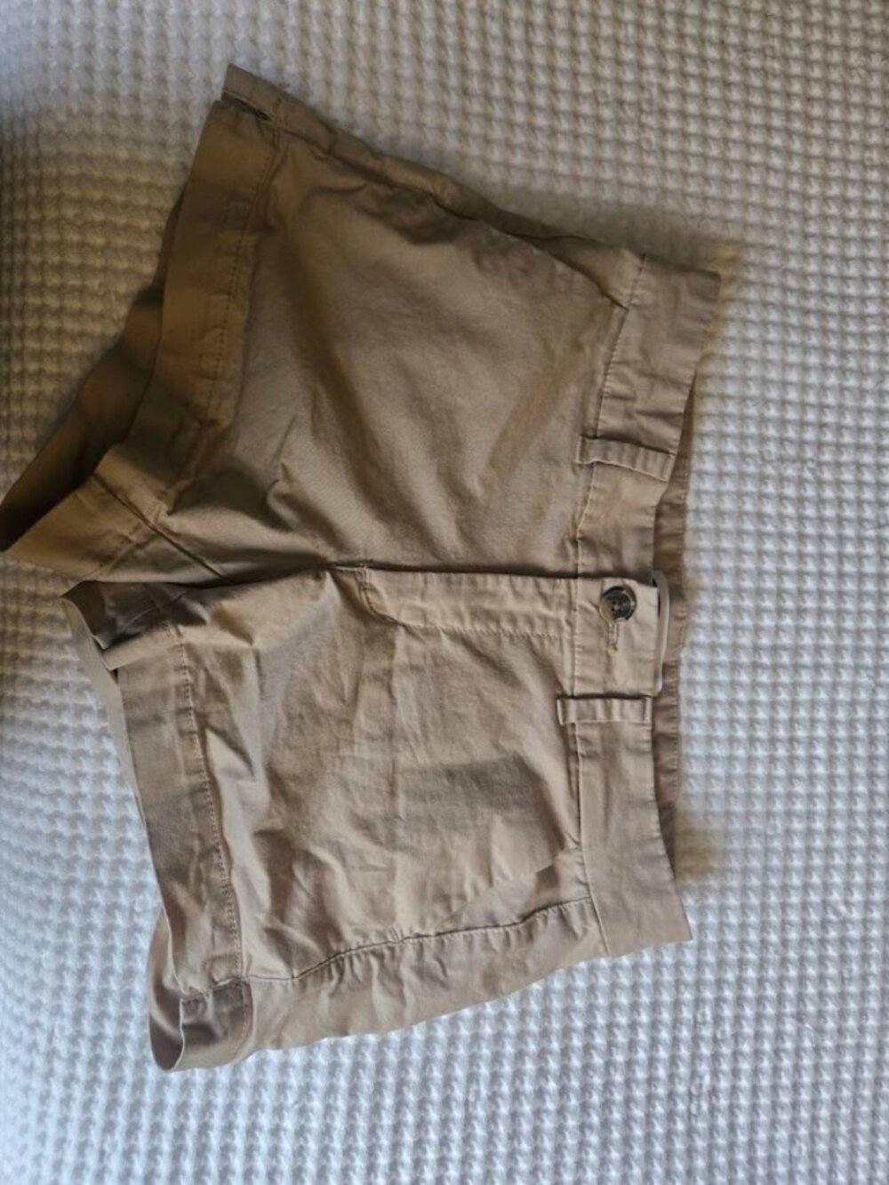 Old Navy Tan Everyday Chino Shorts Unmarked Size